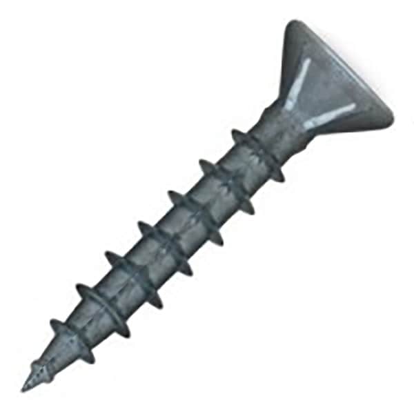 Csh Wood Screw, #8, 1 in, Zinc Plated Stainless Steel Flat Head Square Drive, 11000 PK 0.FSC08100ZN17 - main